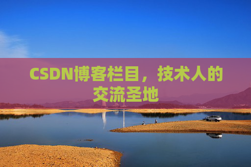 CSDN博客栏目，技术人的交流圣地
